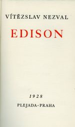 Edison - Nezval Vítězslav