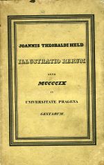 Tentamen historicum illustrandis rebus anno MCCCCIX in Universitate Pragena gestis exratum et editum ... - Held, Johann Theobald