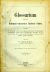 Glossarium illustrans bohemico-moravicae historiae fontes. Enthaltend: Die Erklärung 1. der in den böhmisch-mährischen Geschichtsquellen gebräuchlichen böhmischen diplomatischen Ausdrücke, 2. jener lateinischen und 3. jener deutschen Worte, welche in diesen Quellen speciell vorkommen. - Brandl, Vincenc
