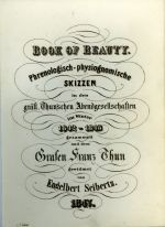 Kniha karikatur z uměleckých dýchánků u hr. Thuna v Praze v zimě 1842 - 1843 - Siebertz Engelbert