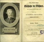 Geschichte der Böhmen, von den ältesten bis auf die neuesten Zeiten. Aus den besten Geschichtschreibern, Kroniken und gleichzeitigen Handschriften zusammen getragen. Erster + zweyter Theil. - Pelcl, František Martin