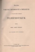 Soupis památek historických a uměleckých v politickém okresu pelhřimovském. XVIII - Soukup, Josef Prof.