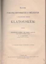 Soupis památek historických a uměleckých v politickém okresu klatovském. Díl VII - Vaněk, Ferdinand