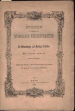 Studien im Gebiete der böhmischen KIreideformation. Die Weisenberg und malnitzer Schichten... - Frič, Antonín