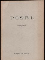 Posel, Londýn-Řím 1972-1974 - Jelínek Ivan