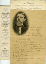 Tři dopisy. - Mikuláš-Boleslavský, Josef