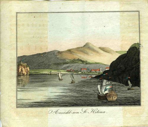 Ausführliche Beschreibung der Insel St. Helena, nebst einer illuminirten Abbildung.