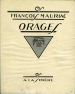 Orages. Pointes d´argent de O. Coubine. - Mauriac, Francois