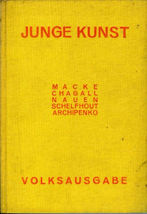 Junge Kunst. [Konvolut pěti monografií.]