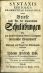 SYNTAXIS EPISTOLICA GRAMMATICAE LANGIANAE, oder Briefe nach Art der syntactischen Schulübungen über des hochberühmten Herren D. Langens lateinische Grammatik zum Gebrauch und Nutzen der Schuljugend aufgesetzet von ... Rectorn der Schleswigschen Dohmschule. Die neunte und verbesserte Auflage. - Licht, Johann Friedrich