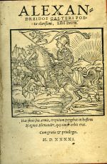 ALEXANDREIDOS GALTERI POEtae clasrißimi, Libri Decem. ... - Gualterus de Castellione