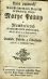 Pisně pautnické Nawsstěwowánj Kaplich v Milostiwého Obrazu Marye Panny w Wambeřicych od wěrných ctitelu prospěwugicy. Kteréžto Kaple od w Pánu zesnuleho Pána Danihele Pascasia z Osterberku založené, a wystawené sauce. - 