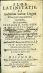 FLOS LATINITATIS, EX Auctorum Latinae Linguae Principum monumentis excerptus, Et Tripartito, VERBORUM, NOMINUM, PARTICULARUM Ordine, In hunc digestus Libellum, Cui, prima Editio nuper inscripserat pro Titulo, POMARIOLUM LATINITATIS. - Pomey, Francisco