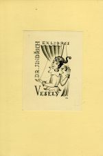Třetí soubor exlibris. Litografie. - Kubíček, Ruda