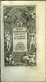 Epigrammata. Cum NOTIS TH. FARNABII. - Martialis, Marcus Valerius