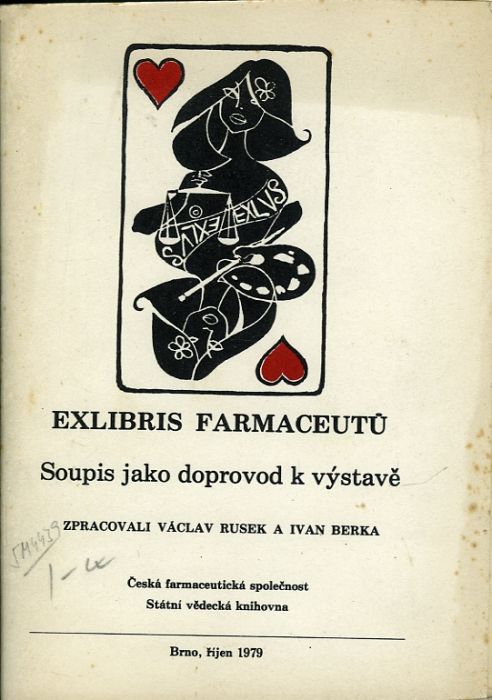 Exlibris farmaceutů. Soupis jako doprovod k výstavě.