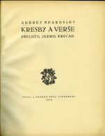Kresby a verše. - Beardsley, Aubrey