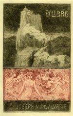 Ex libris Joseph Monsalvatje - Heroux, Bruno