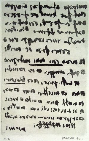 Nápis I. - Balcar, Jiří