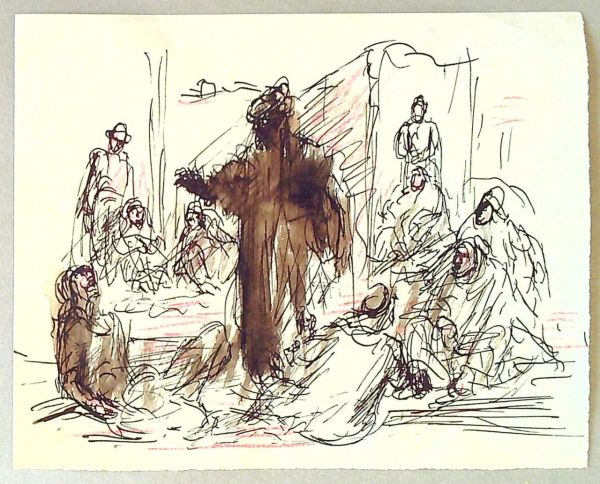 Arabové na nádvoří