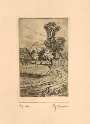 Weg im Dorf - Hoyer, Pavel