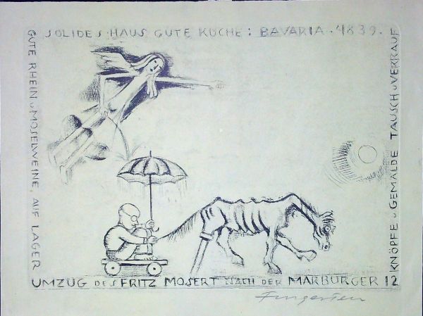 Umzug des Fritz Mosert nach der Marburger