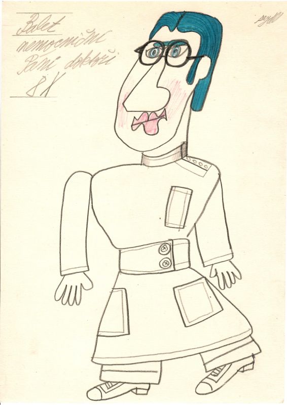 Balet, nemocniční páni doktoři 8X