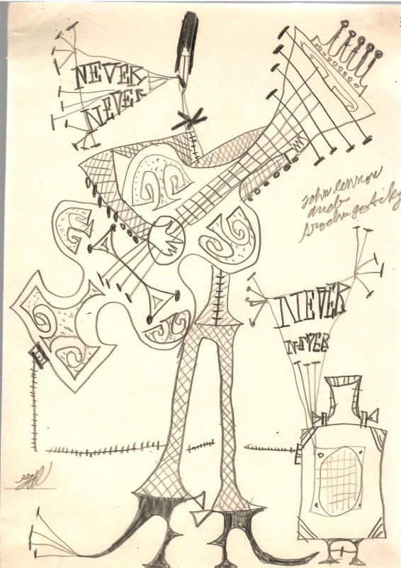 Never, never, John Lennon aneb trochu gotiky