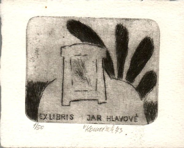 Ex libris Jar. Hlavové