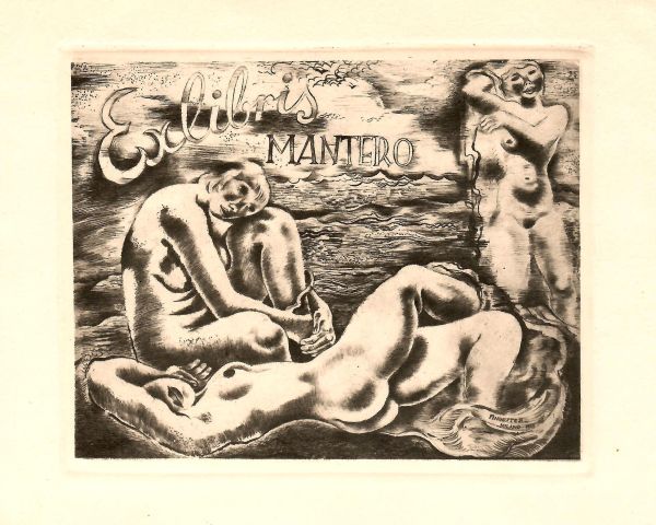 Ex libris Mantero