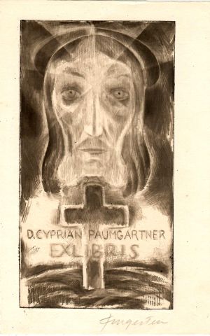 Ex libris D. Cyprian Paumgartner - Fingesten, Michel