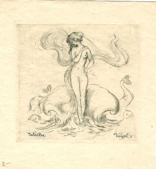 Ex libris Walter Vogel