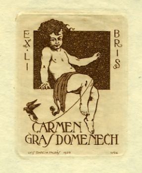 Ex libris Carmen Gras Domenech