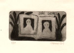 [Ex libris] Jiří Demel - Komárek, Vladimír