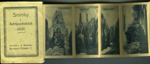 Snímky z Adršpachských skál