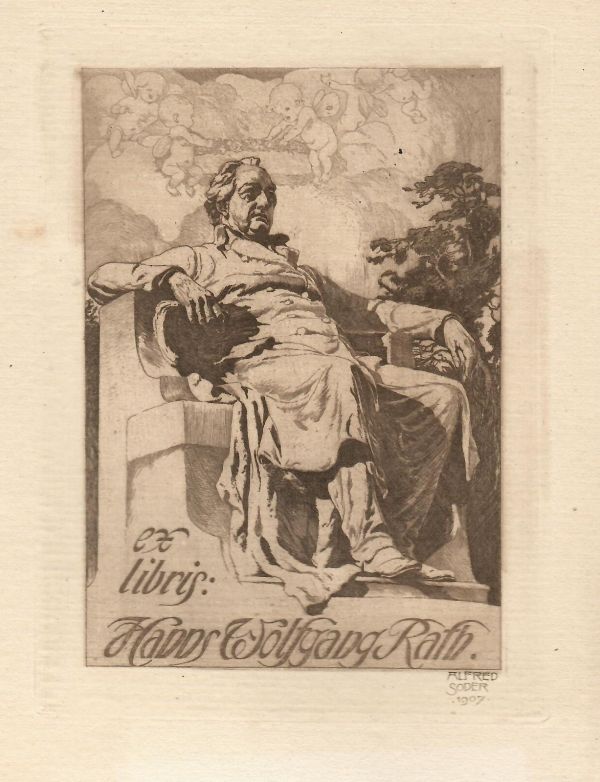 Ex libris Hanns Wolfgang Rath