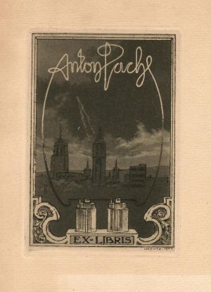 Ex libris Anton Pach - Titz, Louis