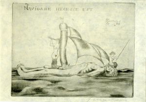 Navigare necesse est. Ex eroticis G M [Giovanni Mantero] - Fingesten, Michel