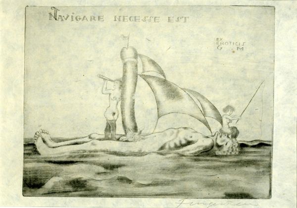 Navigare necesse est. Ex eroticis G M [Giovanni Mantero]