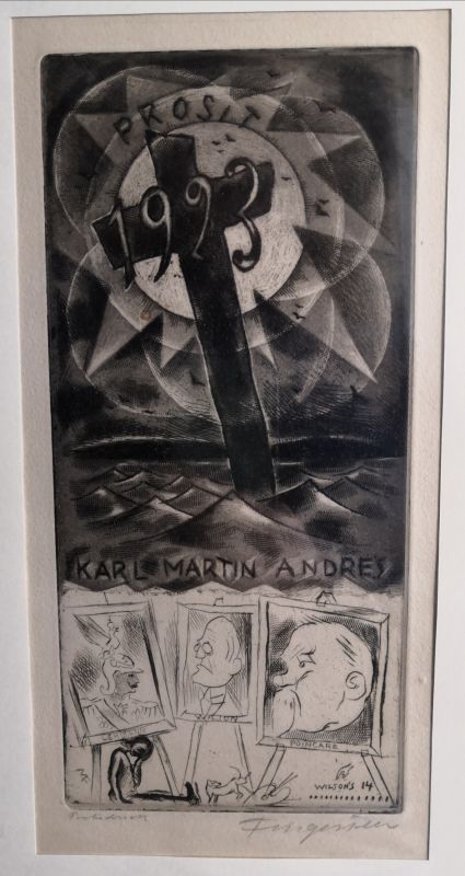Prosit 1923 Karl Martin Andres [Novoročenka]