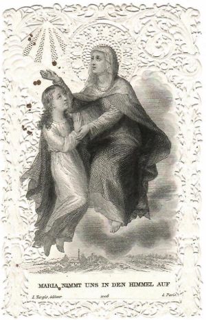 Maria nimmt uns in der Himmel auf - uvedení, Bez