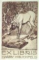Ex libris Harry Hirschfeld - Gilsi, Fritz