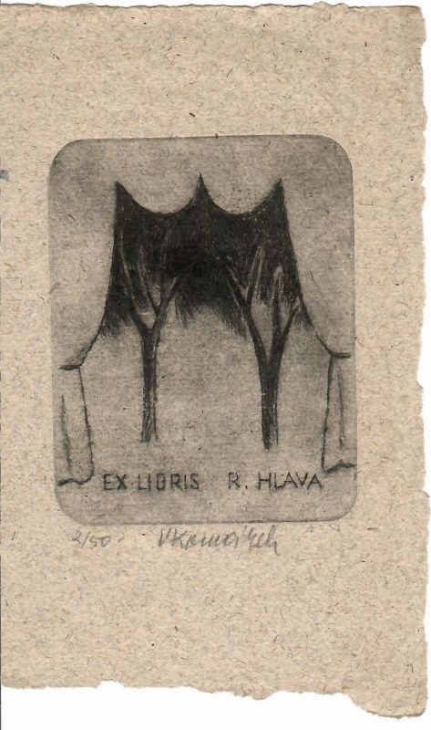 Ex libris R. Hlava