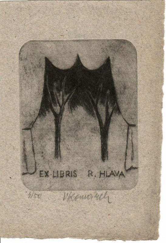 Ex libris R. Hlava