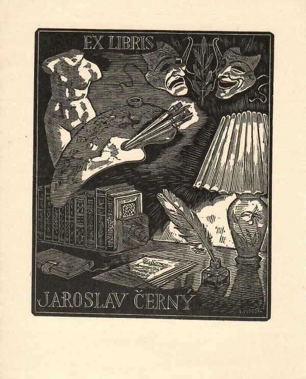 Ex libris Jaroslav Černý