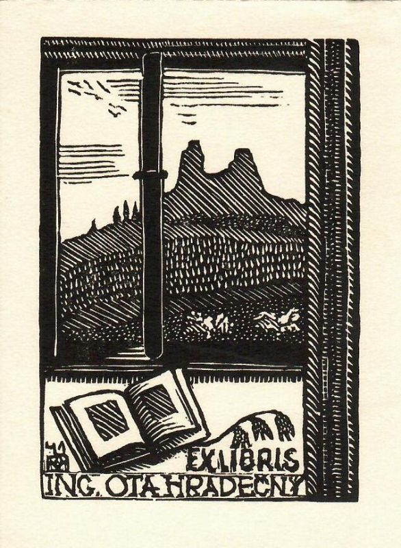 Ex libris Ing. Ota Hradečný