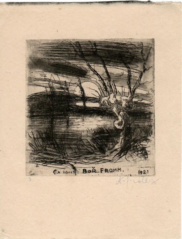Ex libris: Boř. Fromm