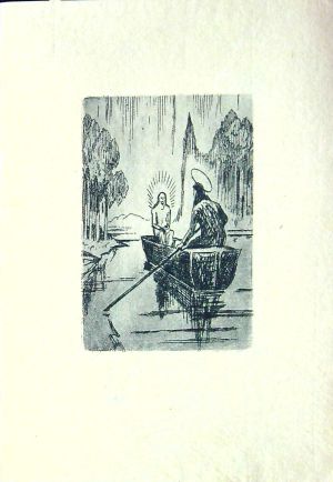 Kristus s Janem Křtitelem na bárce - Konůpek, Jan