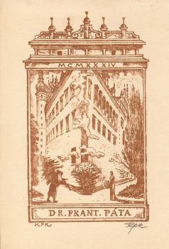 Ex libris Dr. Frant. Páta