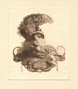 Ex libris Jos. L. Dirick - Bayros, Franz von
